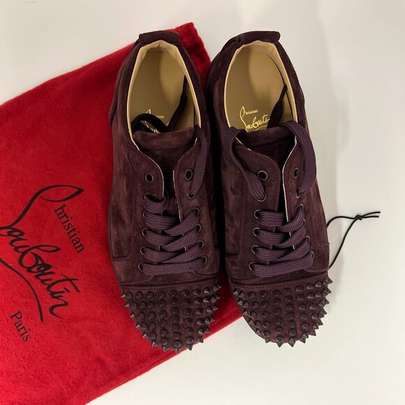 Christian Louboutin Louis Junior Spikes Orlato Majestueux Sneakers - Picture 1 of 10